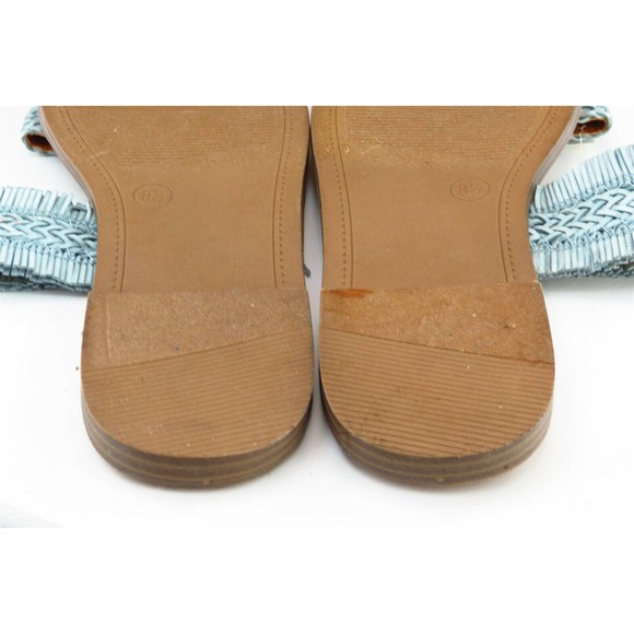 Universal Thread Sz 8.5‎ M Blue Slide Synthetic Women Sandals 17730 - Picture 6 of 7